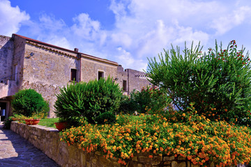 Aragonese castle of Agropoli Salerno Italy