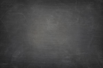 Blank black blackboard