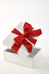 Obraz premium Christmas, New Year's open gift box