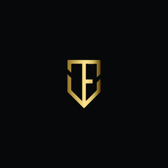 Letter TWE Logo Design, Creative Minimal TWE Logo Design Using Letter T W E in Gold and Black Color