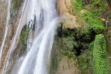 Beautiful waterfall in forest