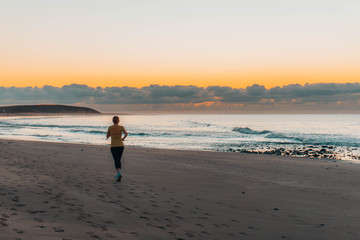 Naklejka premium sunset