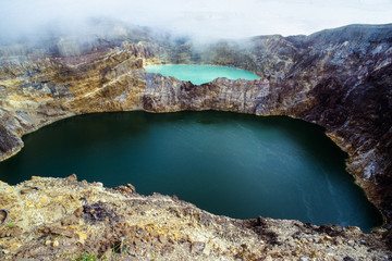 Kelimutu, die drei Farben Seen - auf Flores © Heinz