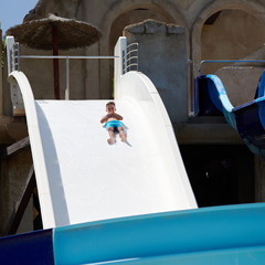 At a waterpark.