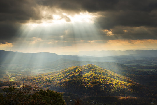 Scenic view, Shenandoah National Park, Virginia, USA