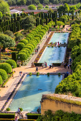 Gardens of the Castle of the Christian Monarchs (Alcazar de los Reyes Cristianos) Cordoba, Spain