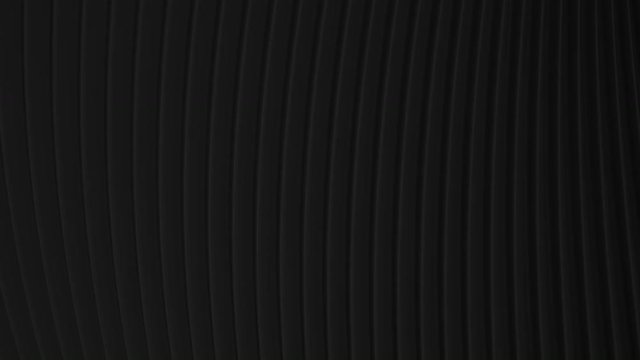 Abstract black line background. Looping animation