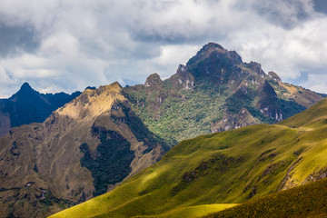 Andean landscape   Mojanda