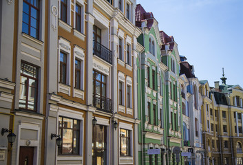 modern building in barcelona spain