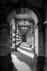 Archway in Dunedin, New Zealand, Dunedin Railway Station,