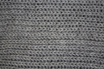 Texture of knitted woolen handmade for an abstract background
