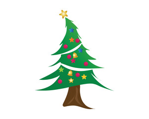 Christmas Tree vector illustration