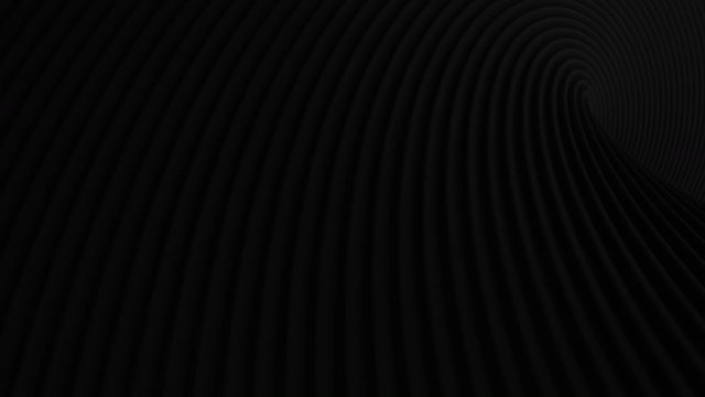 Abstract black line background. Looping animation