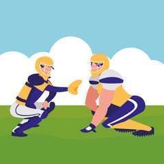 American football design