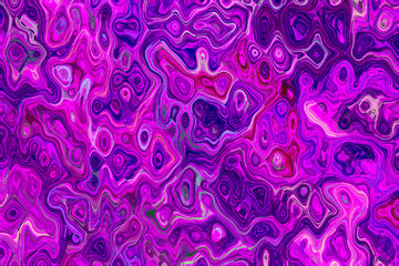 Purple abstract chaos liquid spotted pattern. Comic background.
