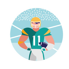 American football design