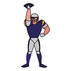 American football design