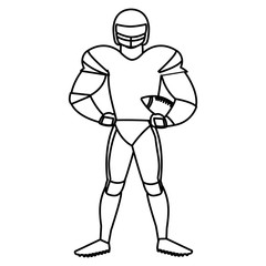 American football design