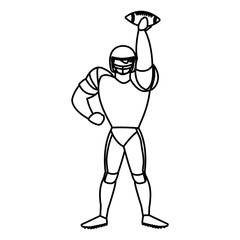 American football design