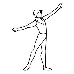 ballet male dancer design