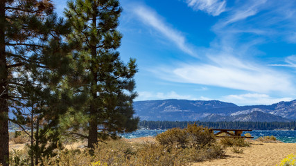 Fototapeta na wymiar Lake Tahoe California