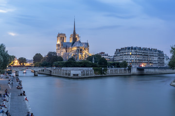 Fototapeta premium Notre Dame Paris France