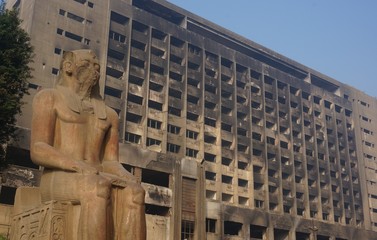 revolution destruction cairo egypt