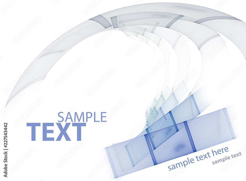 Poster abstract technologic template