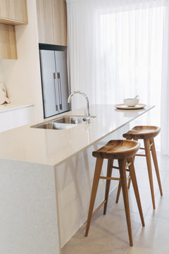 New Modern White Kitchen