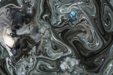 Abstract colorful liquid background