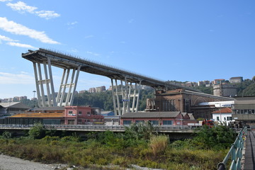 Obraz premium Viadotto Polcevera