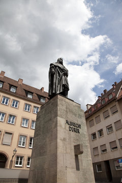 Albrecht Dürer Denkmal in Nürnberg