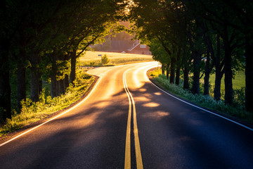 Fototapeta premium Great driving road