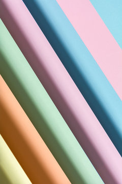 Fototapeta Colorful lines paper design