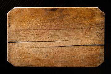 Old vintage chopping board