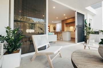 Modern Apartment Style Terrace by Day