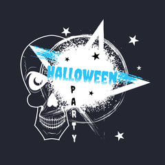 Obraz premium Trash halloween party