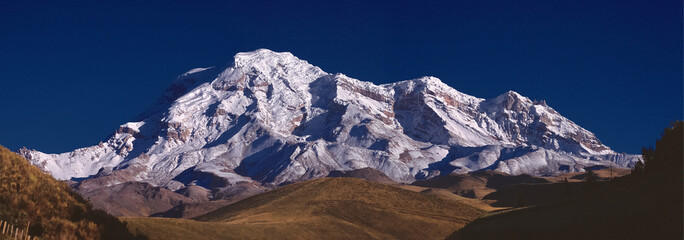 Panoramic of the Chimborazo