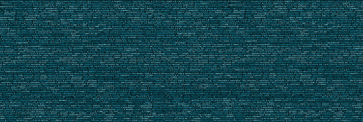 Big data and Internet of things trend. IT specialist workplace. Website HTML Code on the Laptop...