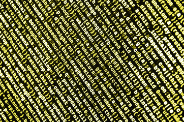 Computer program preview. Programming code typing. Information technology website coding standards...