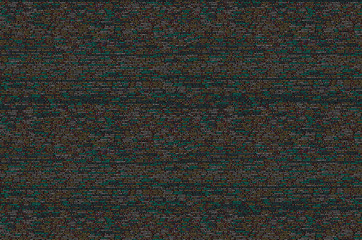 JavaScript code in text editor. Coding cyberspace concept. Screen of web developing code
