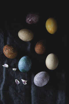 Colorful Easter eggs