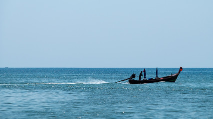 Fototapeta premium asian fishing boat