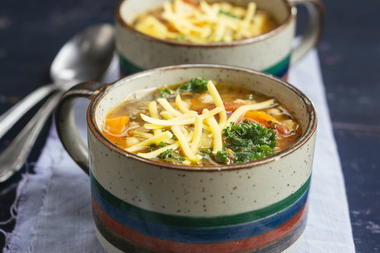 Hearty Kale and White Bean Soup