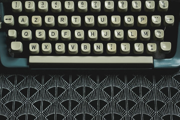 Vintage typewriter
