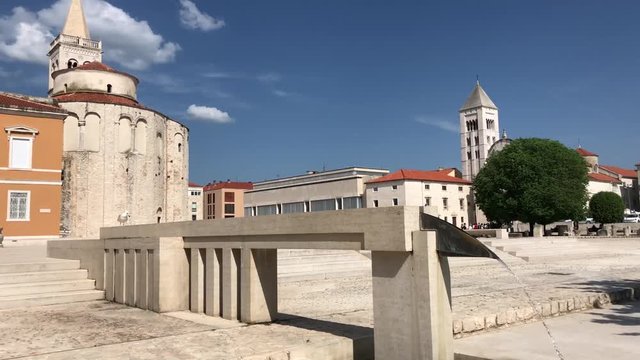 Roman Forum in Zadar, Croatia