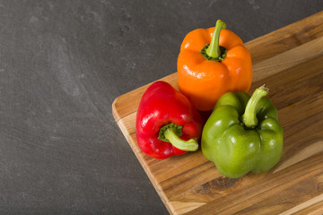 Bell Peppers on Board