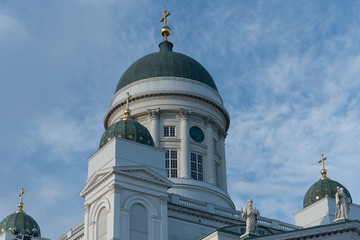 Fototapeta na wymiar Helsinki City Dome