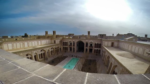 IRAN - KASHAN - AMERI HOUSE . beautiful and historic house in kashan , iran