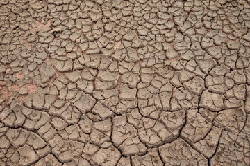 dry cracked ground earth